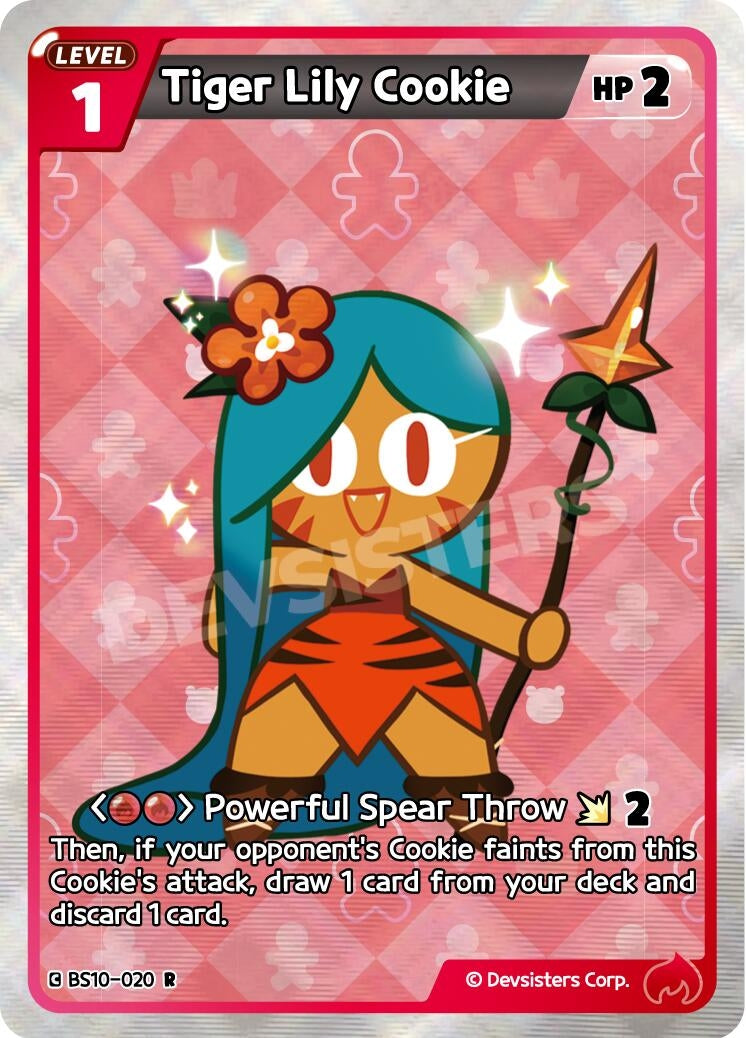 Image for Tiger Lily Cookie (BS10-020) (BS10-BS11) - CookieRun: Braverse TCG