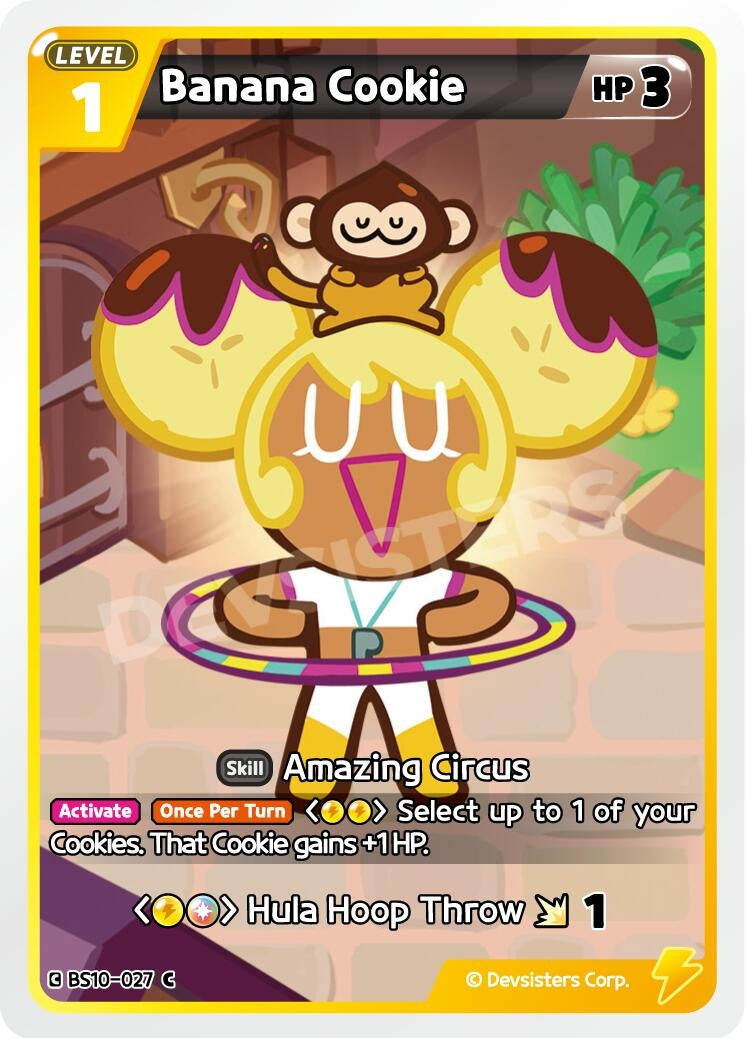 Image for Banana Cookie (BS10-027) (BS10-BS11) - CookieRun: Braverse TCG