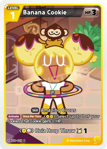 Image for Banana Cookie (BS10-027) (BS10-BS11) - CookieRun: Braverse TCG