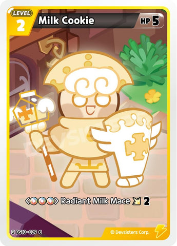 Image for Milk Cookie (BS10-029) (BS10-BS11) - CookieRun: Braverse TCG