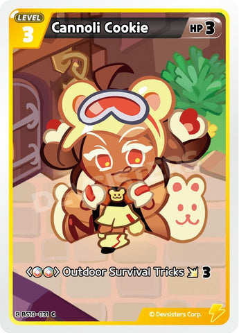 Image for Cannoli Cookie (BS10-031) (BS10-BS11) - CookieRun: Braverse TCG