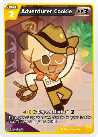 Image for Adventurer Cookie (BS10-036) (BS10-BS11) - CookieRun: Braverse TCG