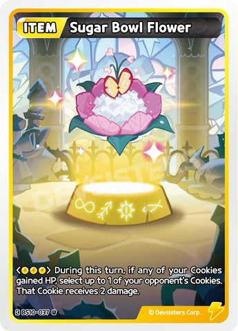 Image for Sugar Bowl Flower (BS10-037) (BS10-BS11) - CookieRun: Braverse TCG