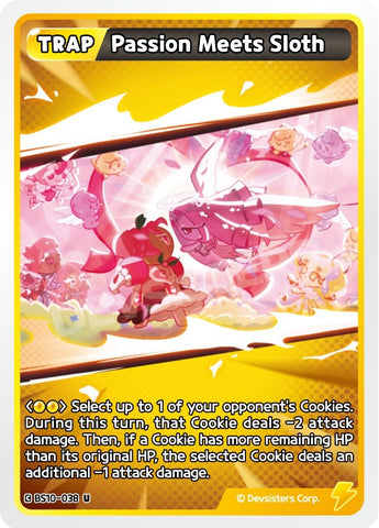 Image for Passion Meets Sloth (BS10-038) (BS10-BS11) - CookieRun: Braverse TCG