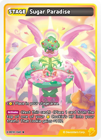 Image for Sugar Paradise (BS10-040) (BS10-BS11) - CookieRun: Braverse TCG