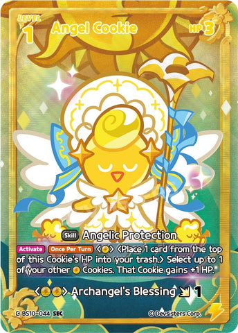 Image for Angel Cookie (SEC) (BS10-044) (BS10-BS11) - CookieRun: Braverse TCG
