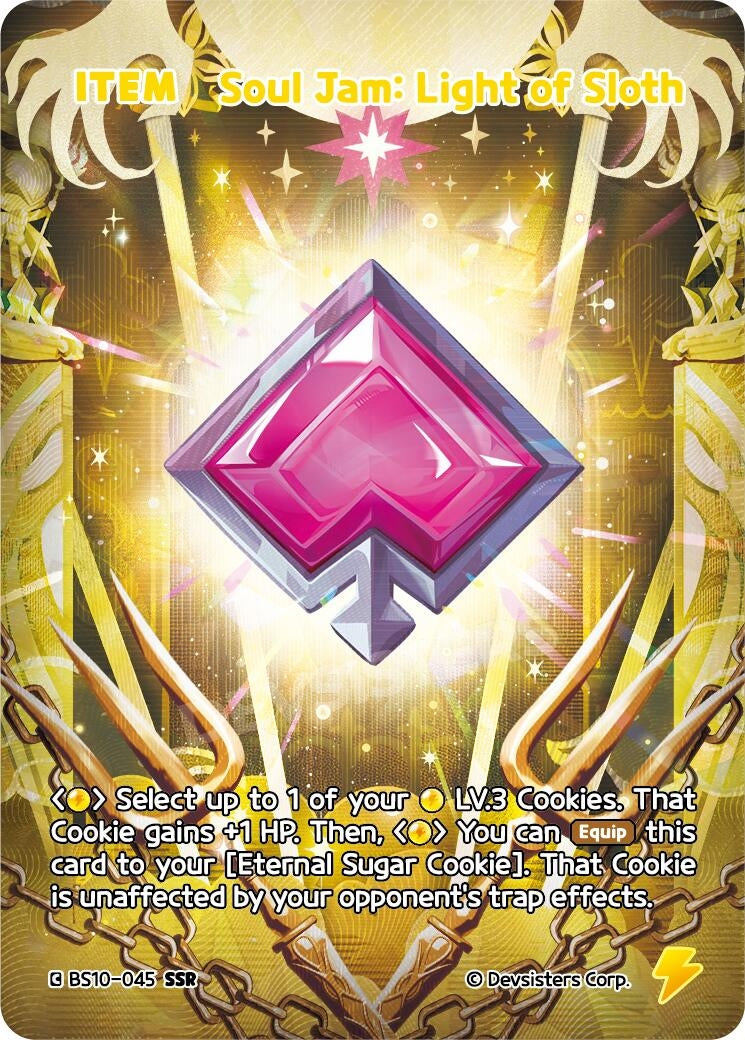 Image for Soul Jam: Light of Sloth (SSR) (BS10-045) (BS10-BS11) - CookieRun: Braverse TCG