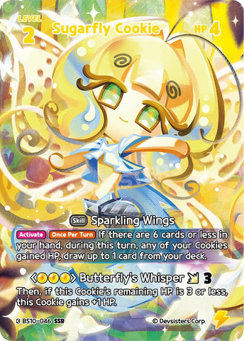 Image for Sugarfly Cookie (SSR) (BS10-046) (BS10-BS11) - CookieRun: Braverse TCG