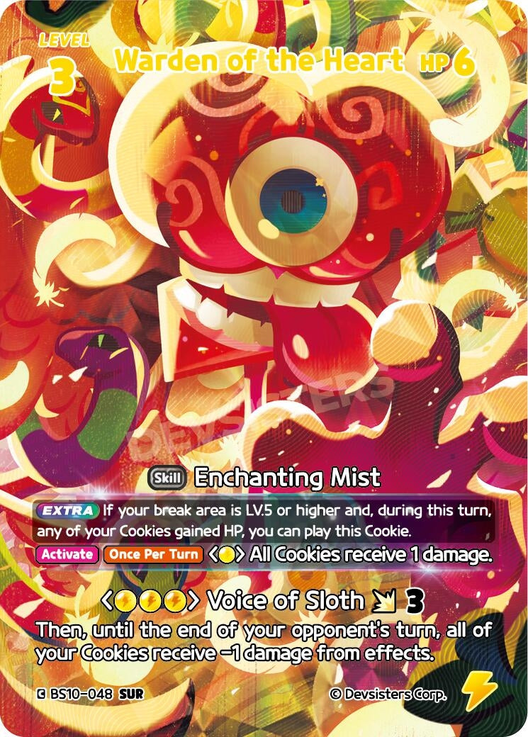 Image for Warden of the Heart (SUR) (BS10-048) (BS10-BS11) - CookieRun: Braverse TCG