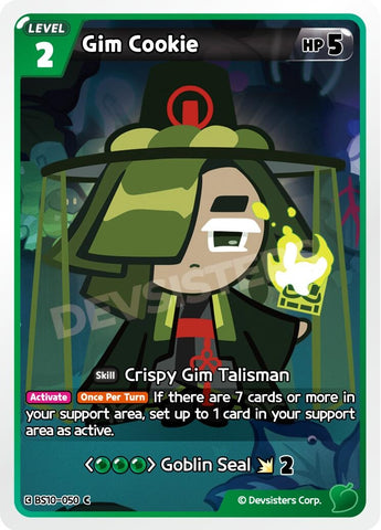 Image for Gim Cookie (BS10-050) (BS10-BS11) - CookieRun: Braverse TCG