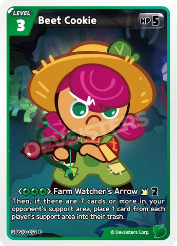 Image for Beet Cookie (BS10-052) (BS10-BS11) - CookieRun: Braverse TCG