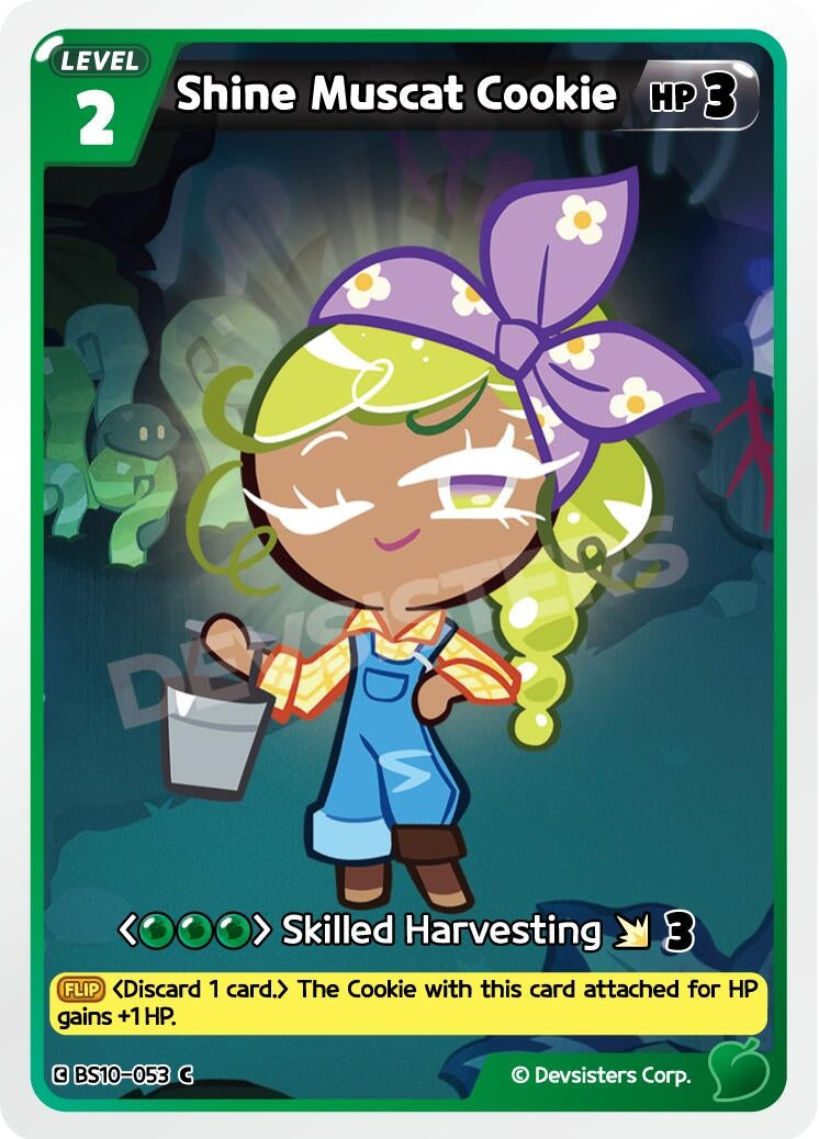 Image for Shine Muscat Cookie (053) (BS10-053) (BS10-BS11) - CookieRun: Braverse TCG