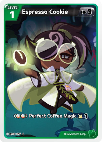 Image for Espresso Cookie (055) (BS10-055) (BS10-BS11) - CookieRun: Braverse TCG