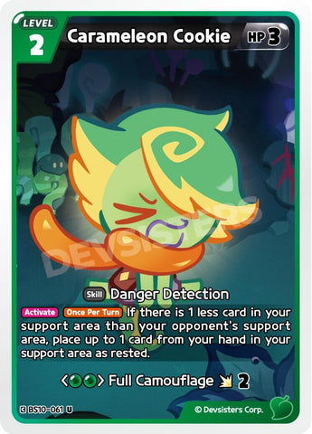 Image for Carameleon Cookie (BS10-061) (BS10-BS11) - CookieRun: Braverse TCG