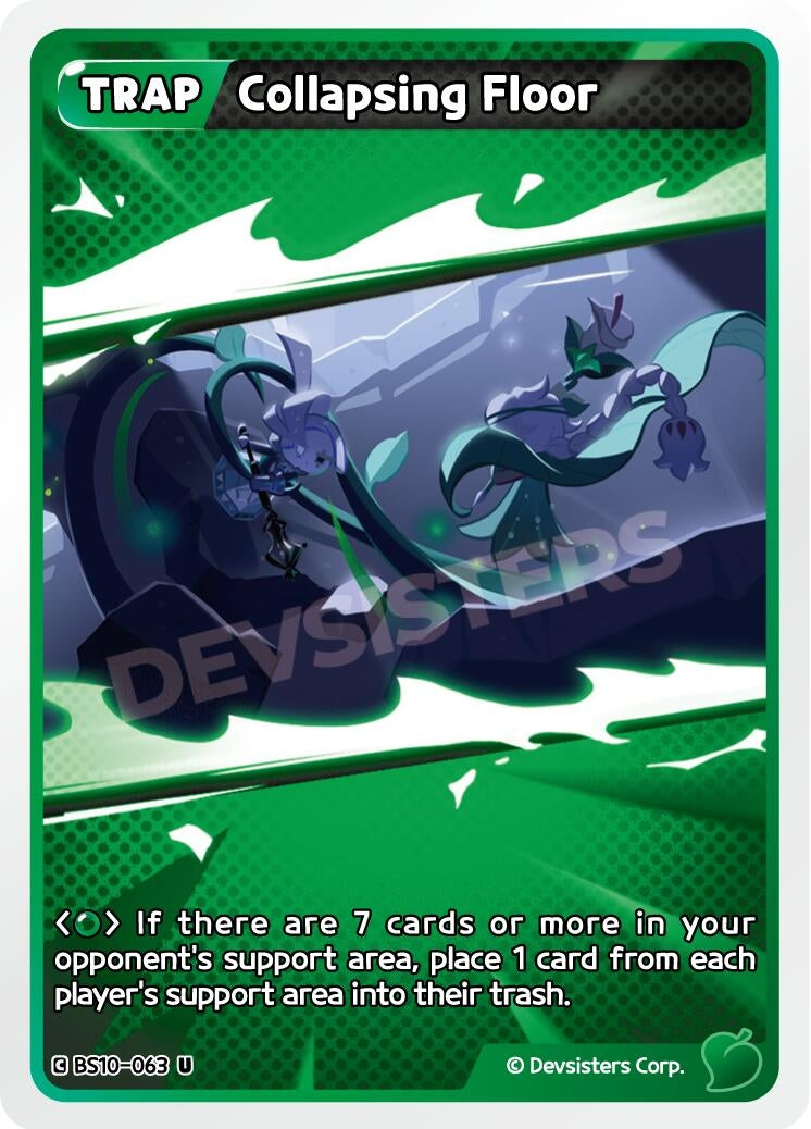 Image for Collapsing Floor (BS10-063) (BS10-BS11) - CookieRun: Braverse TCG
