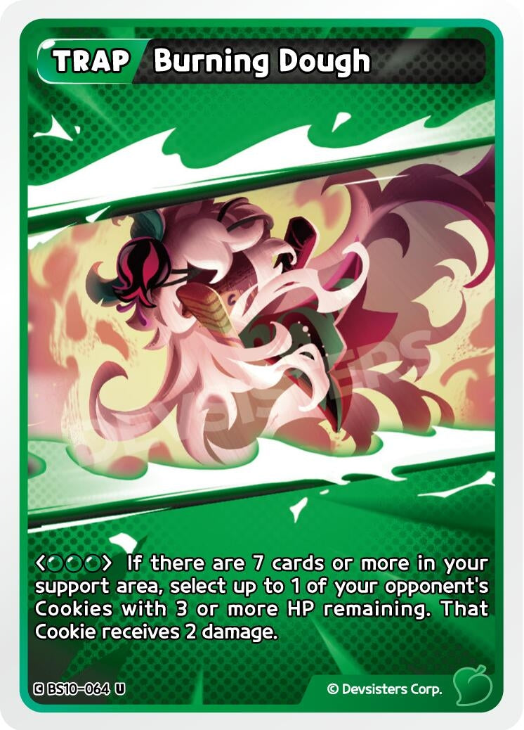 Image for Burning Dough (BS10-064) (BS10-BS11) - CookieRun: Braverse TCG