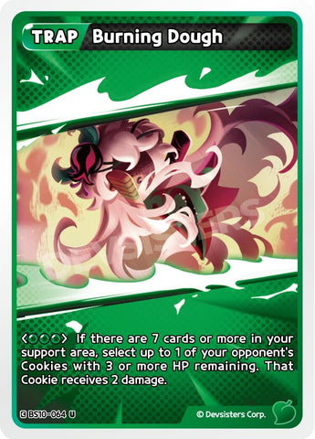 Image for Burning Dough (BS10-064) (BS10-BS11) - CookieRun: Braverse TCG
