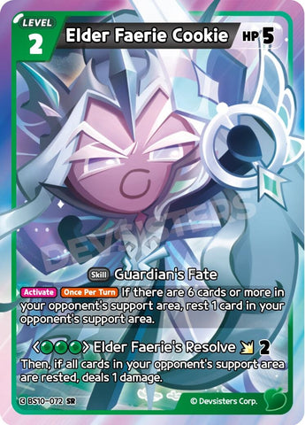 Image for Elder Faerie Cookie (BS10-072) (BS10-BS11) - CookieRun: Braverse TCG