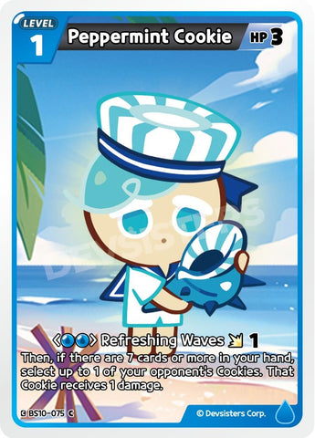 Image for Peppermint Cookie (BS10-075) (BS10-BS11) - CookieRun: Braverse TCG