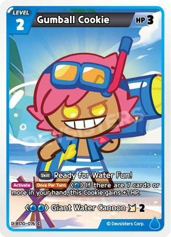Image for Gumball Cookie (BS10-076) (BS10-BS11) - CookieRun: Braverse TCG