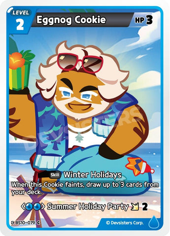 Image for Eggnog Cookie (BS10-079) (BS10-BS11) - CookieRun: Braverse TCG