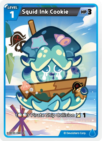 Image for Squid Ink Cookie (BS10-080) (BS10-BS11) - CookieRun: Braverse TCG