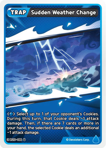 Image for Sudden Weather Change (BS10-086) (BS10-BS11) - CookieRun: Braverse TCG