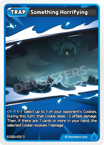 Image for Something Horrifying (BS10-087) (BS10-BS11) - CookieRun: Braverse TCG