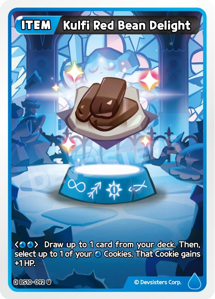 Image for Kulfi Red Bean Delight (BS10-092) (BS10-BS11) - CookieRun: Braverse TCG