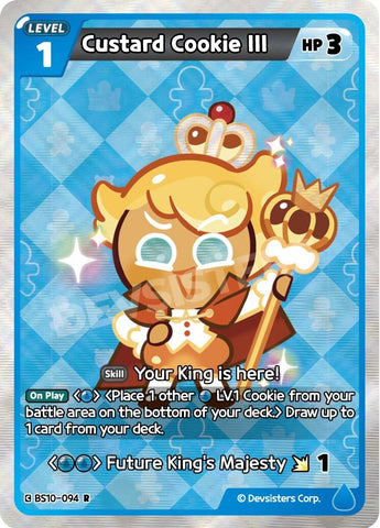 Image for Custard Cookie III (094) (BS10-094) (BS10-BS11) - CookieRun: Braverse TCG