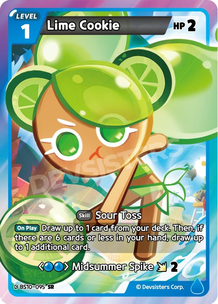Image for Lime Cookie (BS10-095) (BS10-BS11) - CookieRun: Braverse TCG