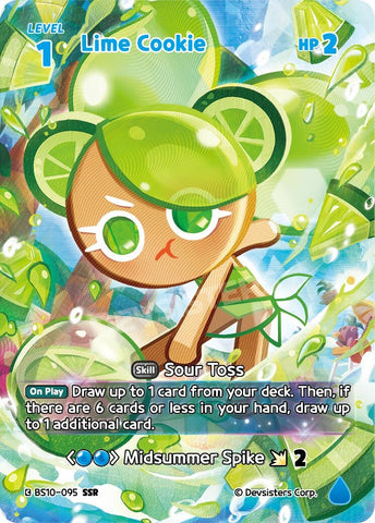 Image for Lime Cookie (SSR) (BS10-095) (BS10-BS11) - CookieRun: Braverse TCG