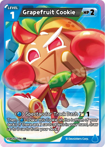 Image for Grapefruit Cookie (BS10-096) (BS10-BS11) - CookieRun: Braverse TCG