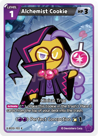 Image for Alchemist Cookie (BS10-102) (BS10-BS11) - CookieRun: Braverse TCG