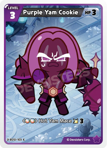 Image for Purple Yam Cookie (BS10-103) (BS10-BS11) - CookieRun: Braverse TCG