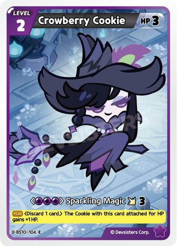 Image for Crowberry Cookie (BS10-104) (BS10-BS11) - CookieRun: Braverse TCG