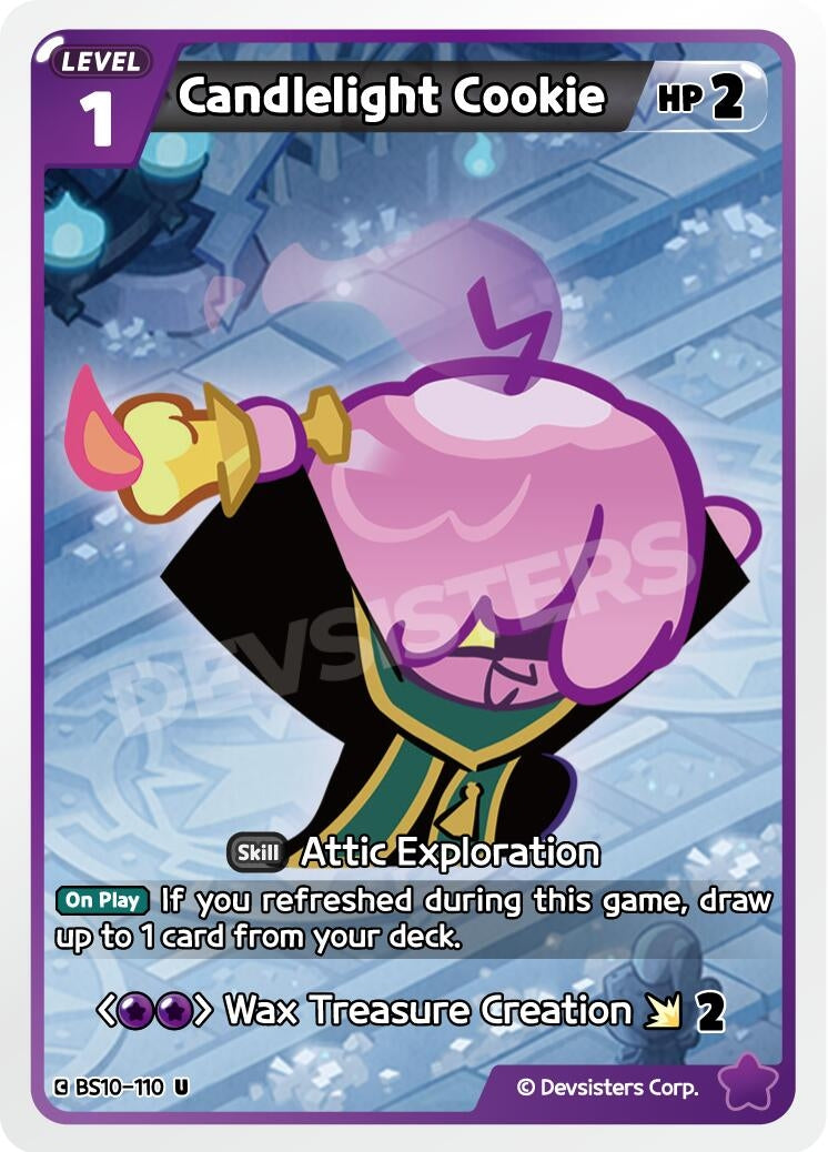 Image for Candlelight Cookie (BS10-110) (BS10-BS11) - CookieRun: Braverse TCG