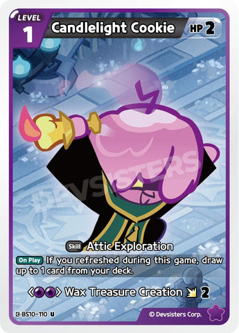 Image for Candlelight Cookie (BS10-110) (BS10-BS11) - CookieRun: Braverse TCG