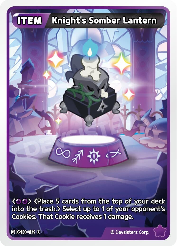Image for Knight's Somber Lantern (BS10-112) (BS10-BS11) - CookieRun: Braverse TCG