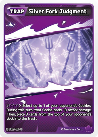 Image for Silver Fork Judgment (BS10-114) (BS10-BS11) - CookieRun: Braverse TCG