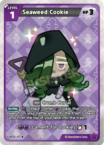 Image for Seaweed Cookie (BS10-117) (BS10-BS11) - CookieRun: Braverse TCG
