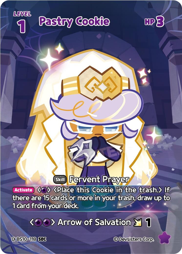 Image for Pastry Cookie (SEC) (BS10-118) (BS10-BS11) - CookieRun: Braverse TCG