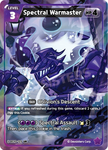 Image for Spectral Warmaster (BS10-123) (BS10-BS11) - CookieRun: Braverse TCG