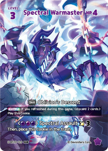 Image for Spectral Warmaster (SUR) (BS10-123) (BS10-BS11) - CookieRun: Braverse TCG
