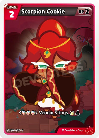 Image for Scorpion Cookie (BS11-004) (BS10-BS11) - CookieRun: Braverse TCG