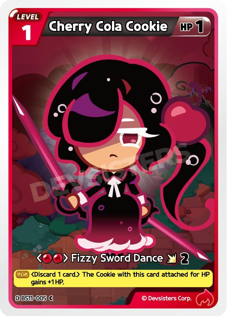 Image for Cherry Cola Cookie (BS11-005) (BS10-BS11) - CookieRun: Braverse TCG