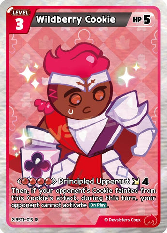 Image for Wildberry Cookie (015) (BS11-015) (BS10-BS11) - CookieRun: Braverse TCG