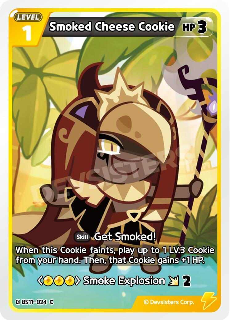 Image for Smoked Cheese Cookie (BS11-024) (BS10-BS11) - CookieRun: Braverse TCG