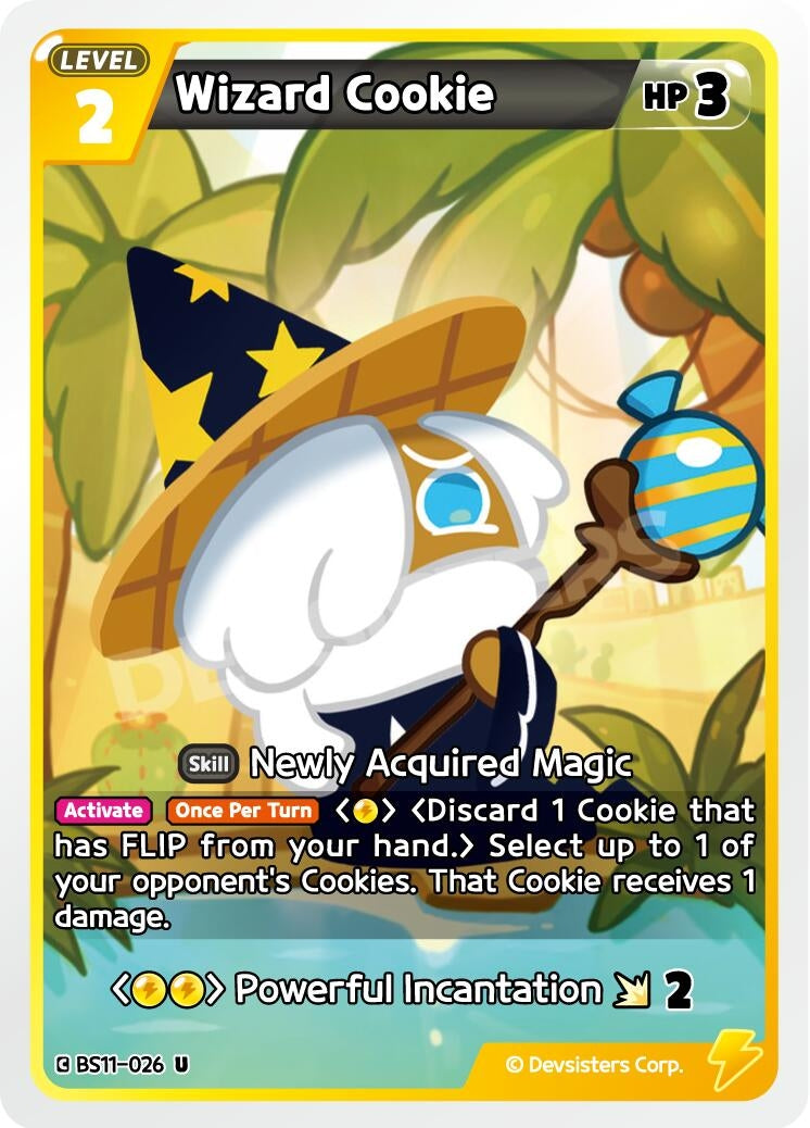 Image for Wizard Cookie (BS11-026) (BS10-BS11) - CookieRun: Braverse TCG