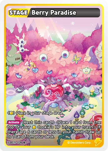 Image for Berry Paradise (BS11-028) (BS10-BS11) - CookieRun: Braverse TCG
